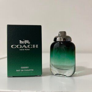 COACH GREEN for MEN By COACH NEW YORK 0.15oz / 4.5ml EDP